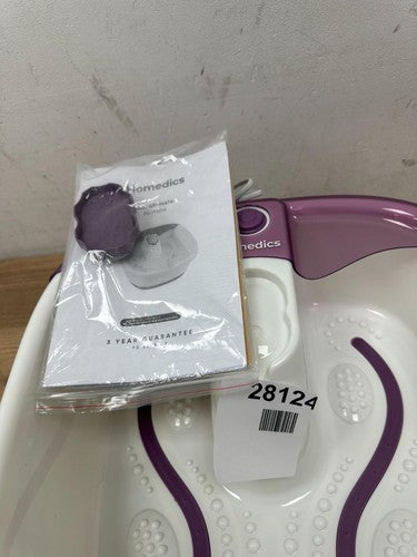 HoMedics Bubblemate Foot Spa and Massager Model FB-55PB-GB