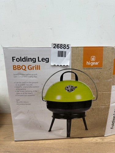 HI-GEAR COMPACT PORTABLE BBQ BARBECUE