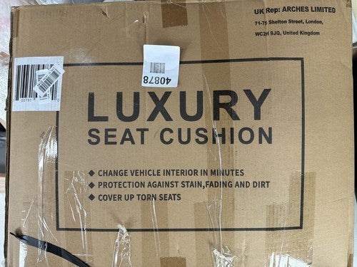 Luxury Suede Leather Universal Car Seat Cover — New (other) (photo 2)