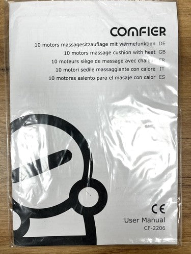 Comfier CF-2206 Massage Chair with Heat Massager with 10 Vibration Motors, NEW — New (other) (photo 6)
