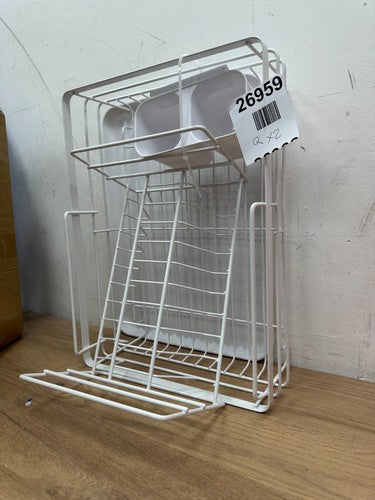 Dish Drainer Rack, Detachable 2 Tier Dish Rack