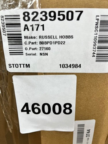 Russell Hobbs 4L Satisfry Air Fryer - 27160 — New (other) (photo 8)