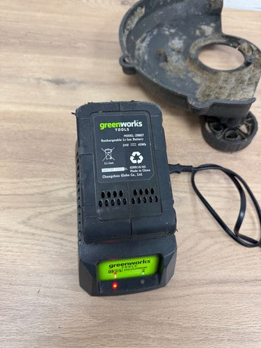 Greenworks 24V string trimmer — Used (photo 2)