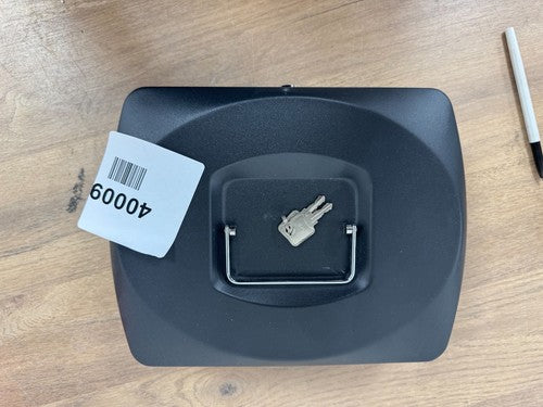 Q-Connect Cash Box Money Bank Deposit Steel Petty Cash Safe Tin Lockable — New (other) (photo 2)