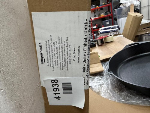 Amazon Basics Pre-Seasoned Cast Iron Skillet, Heavy-Duty Oven Safe up to 260 C, — New (other) (photo 6)