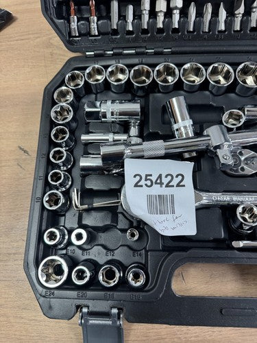 Socket Set Kit Mechanics Tool Ratchet Wrench Car Repair Toolset W/ Case — New (other) (photo 2)