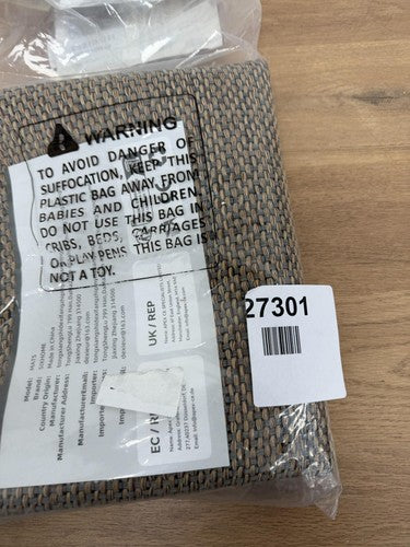Non-Slip Kitchen Rug 50 x 80 cm Grey Kitchen Runner — New (other) (photo 5)