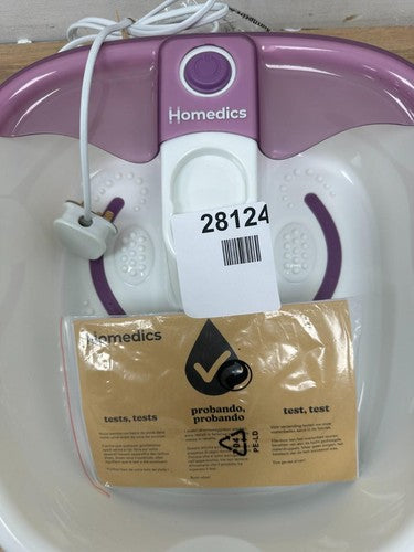 HoMedics Bubblemate Foot Spa and Massager Model FB-55PB-GB