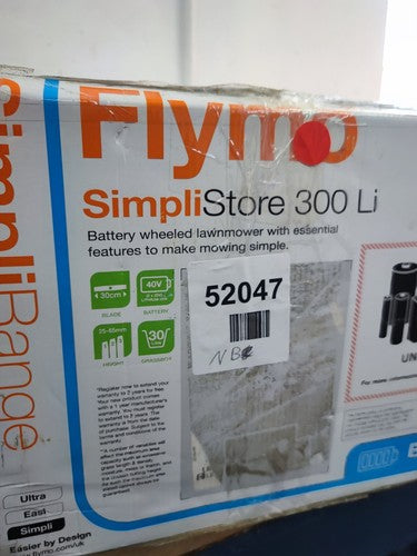 Flymo Lawnmower - Orange (970539501) - Read Description — Used (photo 6)