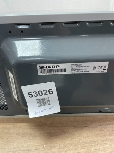 Sharp YC-MS01U-S 20L 800W Microwave - Silver — Used (photo 3)