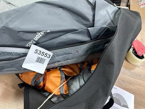 Amazon Basics Dome Camping Tent with Rainfly & Carry Bag, Easy Set-Up, 6 Person — Used (photo 2)