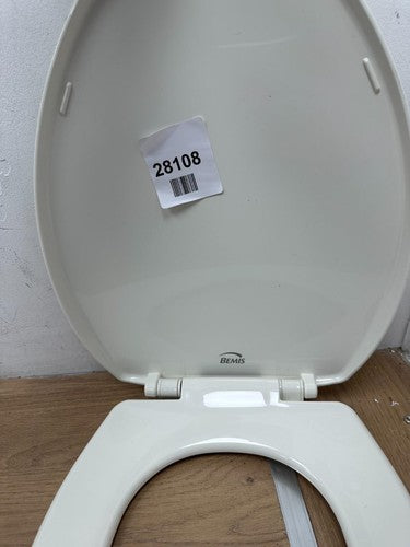 Bemis Elongated Whisper Close Toilet Seat - White