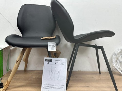 dining chair Kitchen Dining Room Furniture Chairs Faux Matte Leather Dining Chai — New (other) (photo 2)