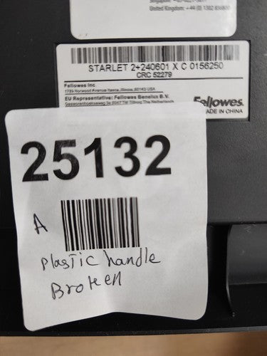 Fellowes Starlet 2+ 120 Comb Binding Machine A4 Manual Punch Binder 120 Sheet — New (other) (photo 7)