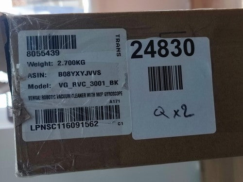 Venga VG RVC 3001 BK Robot Vacuum Cleaner, Super-Thin,1600Pa Gyroscope Navigatio — New (other) (photo 6)