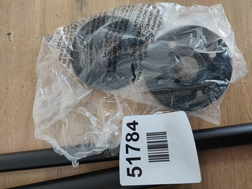 1 Inch Industrial Curtain Rods for Windows 28 to 48 Inches, Blackout Wrap Around — Used (photo 2)