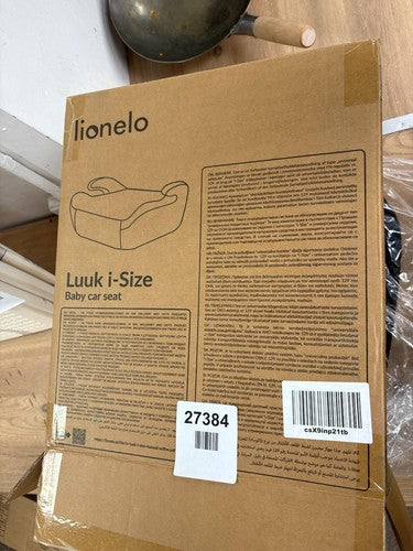 Car Seat Backless Booster Child LIONELO LUUK I-SIZE BABY CAR SEAT