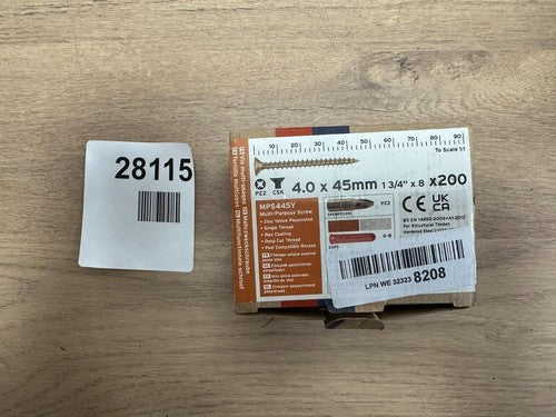 ForgeFix Multi-Purpose Single Thread Screws 4.0 x 45mm — New (other) (photo 4)