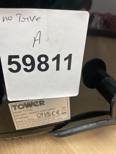 Tower T17100 Vortx Vizion 9L Dual Basket Air Fryer with Digital control panel — Used (photo 5)