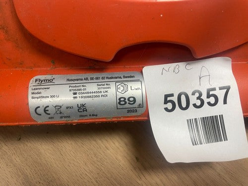 Flymo Lawnmower - Orange (970539501) — Used (photo 6)