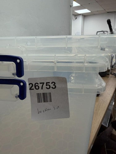 Really Useful Plastic Storage Box - Clear