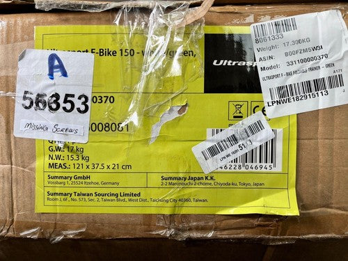 ULTRA SPORT Heimtrainer F-Bike 150 331100000370 — Used (photo 3)