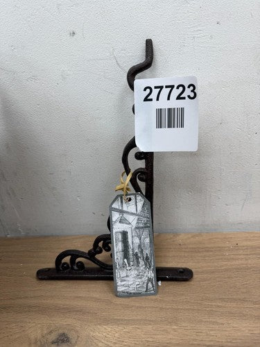 Rustic Cast Iron Metal Scrolls Plant Hanger Bracket Hook — New (other) (photo 3)