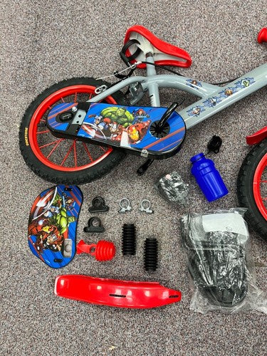 albri, 14 inch avengers unisex baby bike, blue — New (other) (photo 2)
