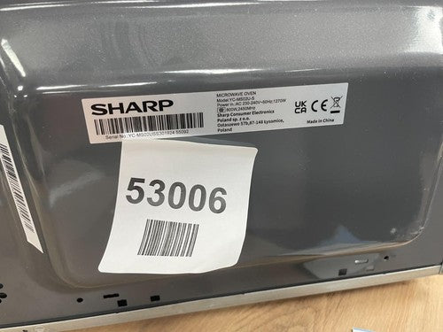 Sharp YC-MS02U-S 800 W Microwave - 20 L