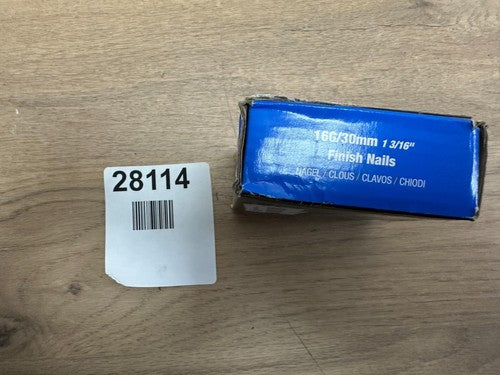 Tacwise - 16 Gauge Straight Finish Nails 30mm Pack 2500 — New (other) (photo 3)
