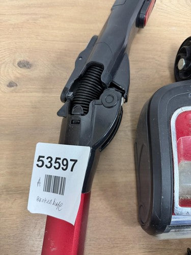 Shark Anti Hair Wrap Cordless Stick Vacuum Cleaner - Scarlet Red (IZ201UKTSB) — Used (photo 3)