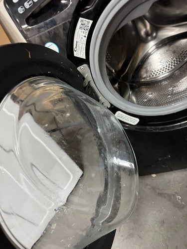 Candy Smart 10kg Washing Machine - Black — Used (photo 3)