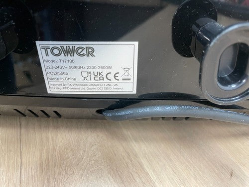 Tower T17100 Vortx Vizion 9L Dual Basket Air Fryer with Digital control panel — Used (photo 4)