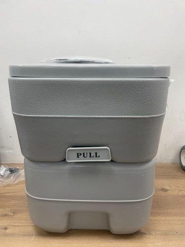 Homcom Portable Chemical Toilet - Grey