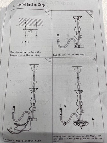 A1A9 Chandelier CL - 0113 - 1 — New (other) (photo 3)