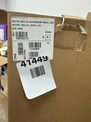 Astro Millie Bathroom Wall Light in Polished Chrome — New (other) (photo 5)