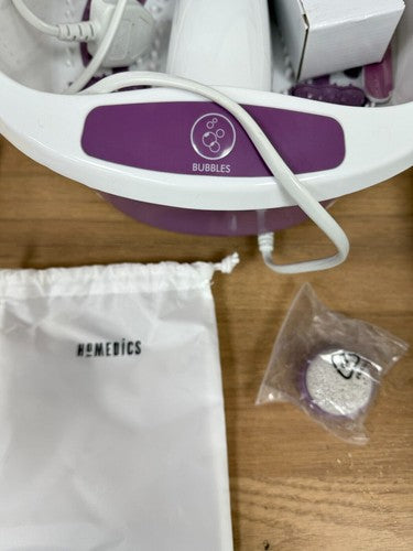 HoMedics Aubergine Luxury Nail Care Footspa and Massager — New (other) (photo 2)