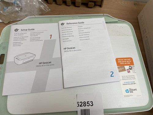 HP DeskJet 2722e White All-In-One Printer