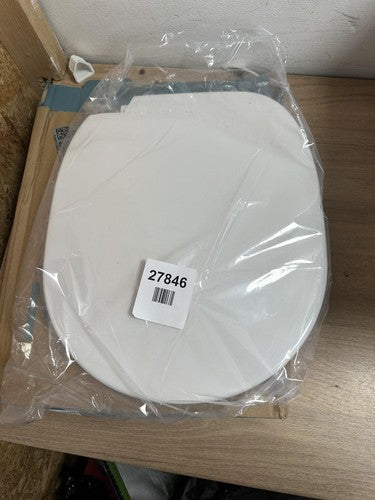 Premier Safira D Shaped Soft-Close Toilet Seat and Cover - White (NTS002 ) — New (other) (photo 2)
