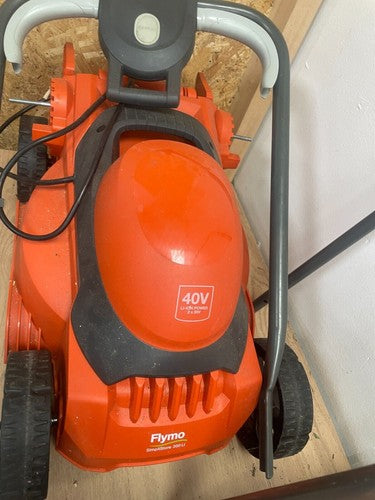 Flymo Lawnmower - Orange (970539501) — Used (photo 3)
