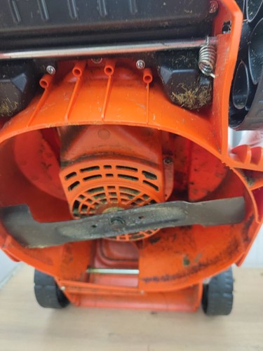 Flymo Lawnmower - Orange (970539501) - Read Description — Used (photo 2)