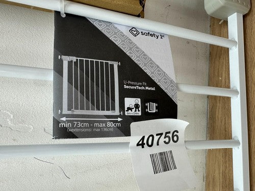 Safety SecurTech Simply Close Metal Gate - White — New (other) (photo 2)