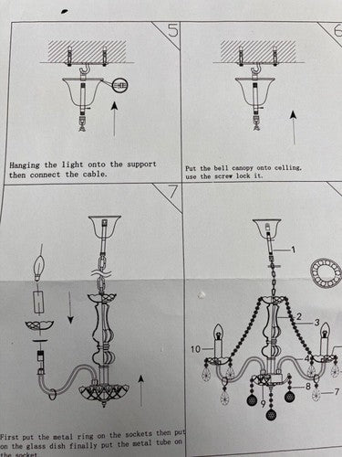 A1A9 Chandelier CL - 0113 - 1 — New (other) (photo 2)