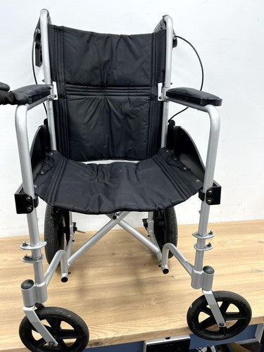 Drive Expedition Plus Lightweight Aluminium Folding Travel Transit Wheelchair — Used (photo 4)