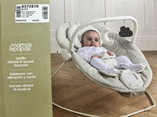 Mamas & Papas Apollo Baby Bouncer Lunar Skies — Used (photo 6)