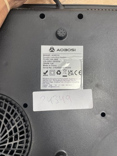 AOBOSI FS-IRC108-2800 Double Induction Cooker Countertop Hob — New (other) (photo 4)