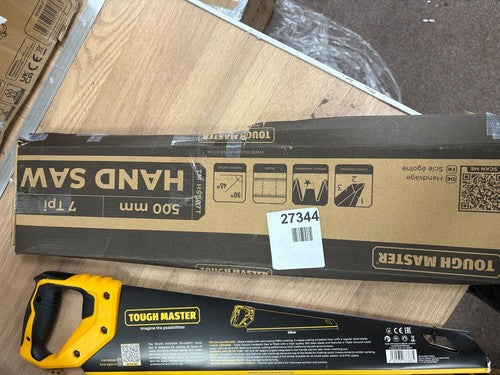 tough mast HandSaw 500mm 7TPI Comfortable Non Slip Handle Pruning & Cutting Wood — New (other) (photo 3)