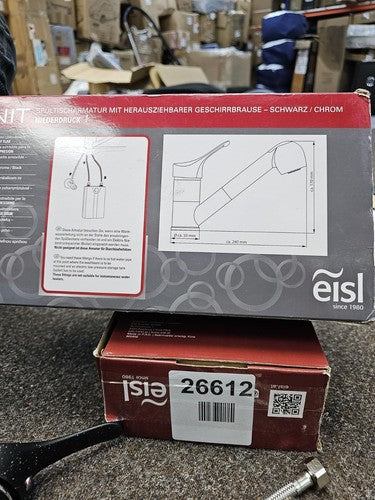 Eisl sink mixer with pull out rinser — New (other) (photo 4)