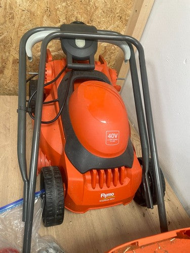Flymo Lawnmower - Orange (970539501) — Used (photo 2)