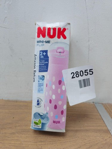 NUK Mini-Me Flip Toddler Cup Leak Proof Straw Bottle